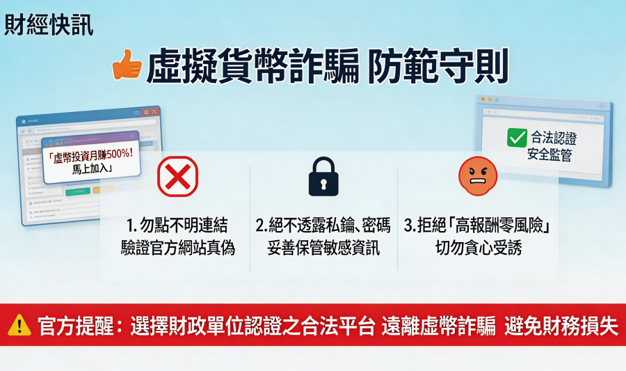 虛擬貨幣詐騙：常見類型、防範技巧與追回損失方法