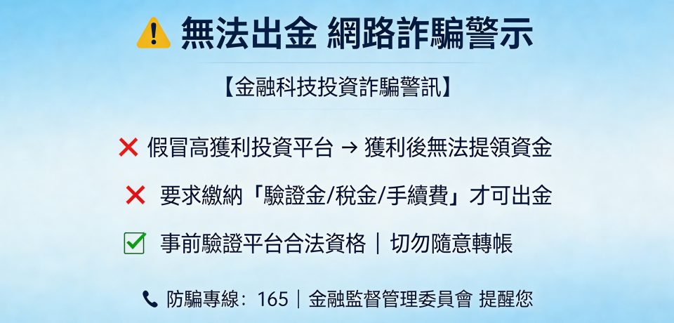 無法出金：完整解析與應對指南