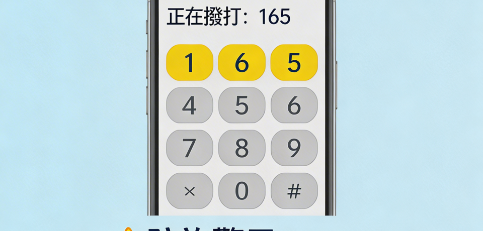 165反詐騙專線是什麼？遇到詐騙如何正確撥打