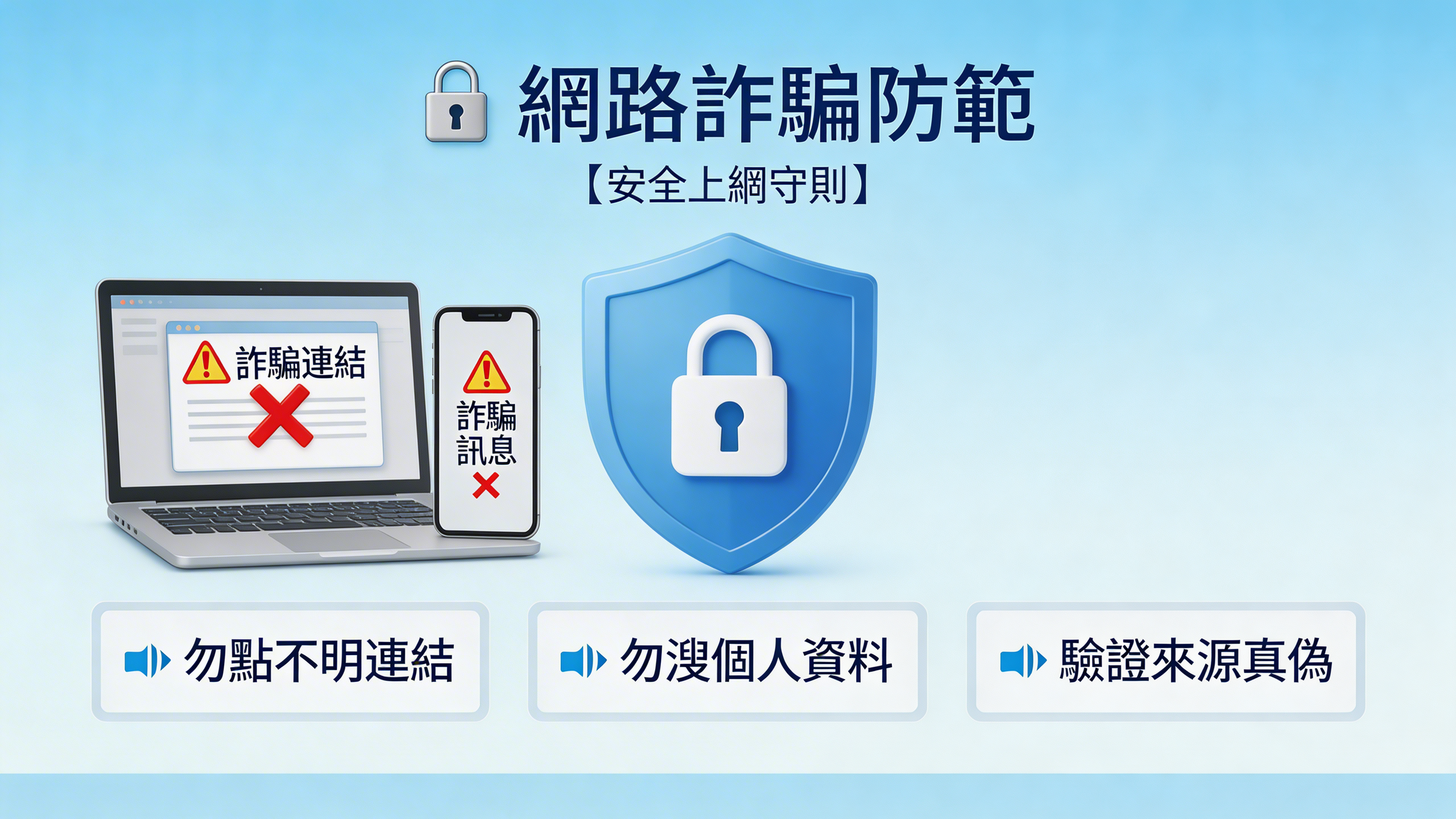 網路詐騙：認識常見類型、防範方法與求助管道